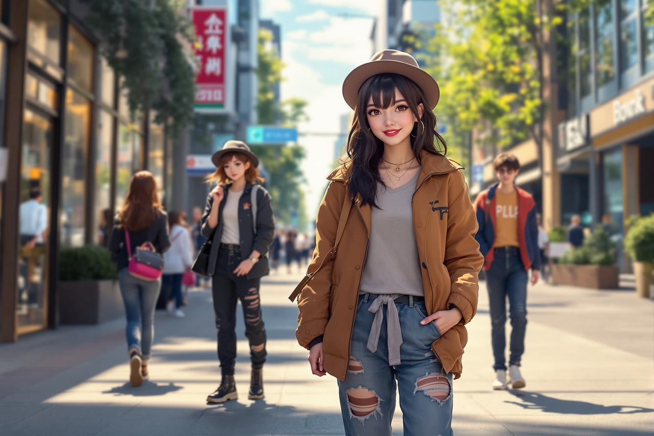 A1黄短剧 - 潮趣服饰 合作案例 A1黄短剧合作案例 - 潮趣服饰
